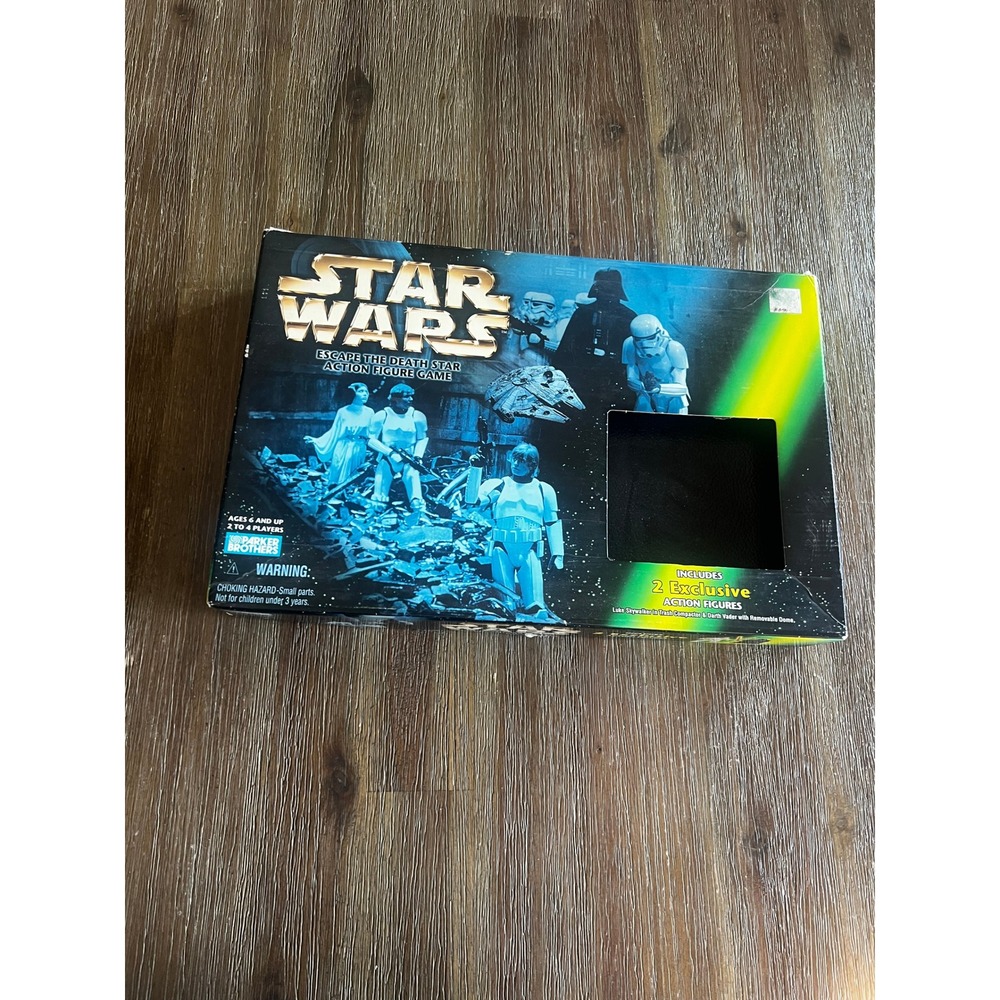 Star Wars Escape the Death Star Action Figure Game 1998 Vintage-Incomplete